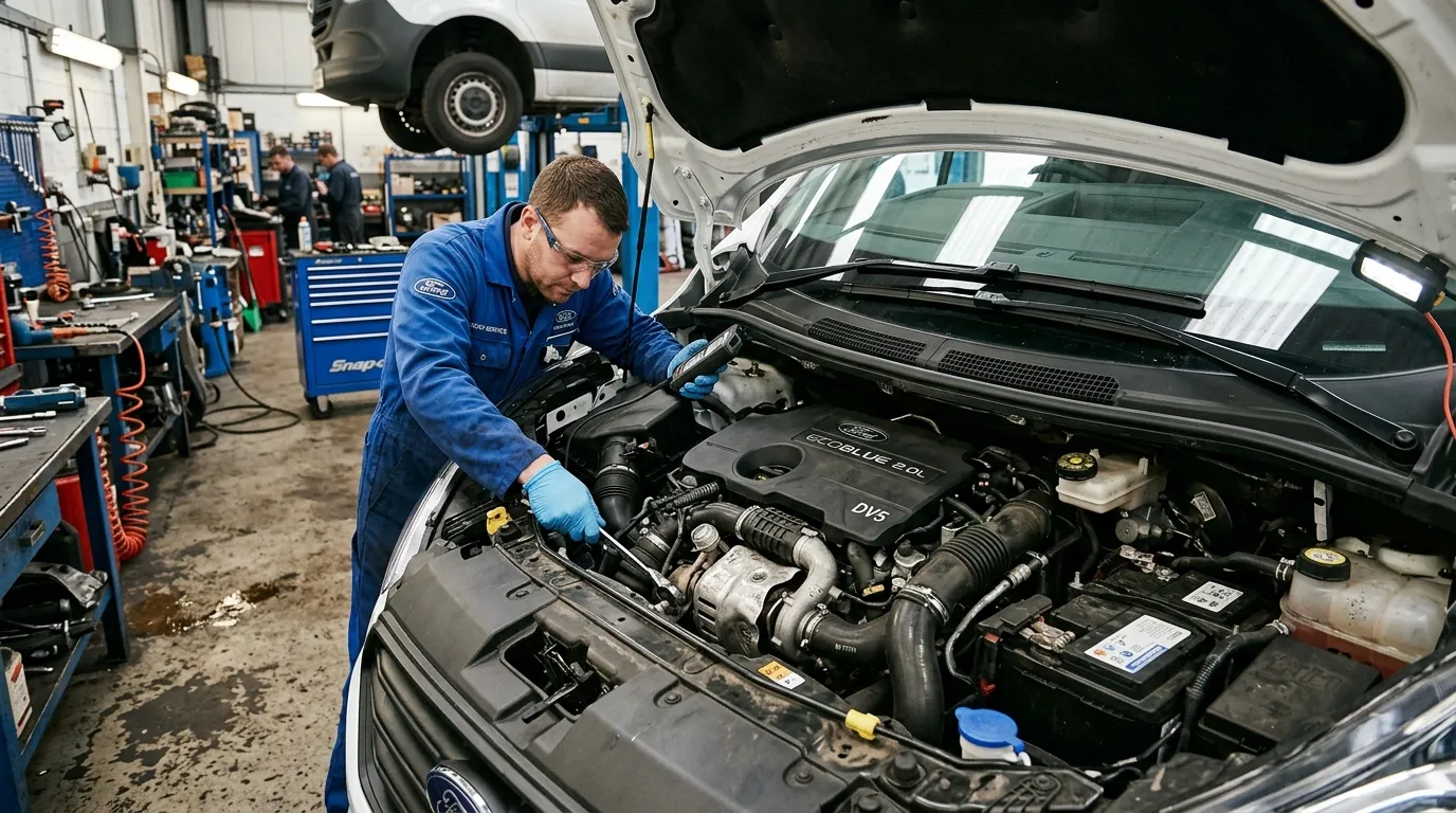 Ford Transit 2.0 EcoBlue – dane techniczne, spalanie