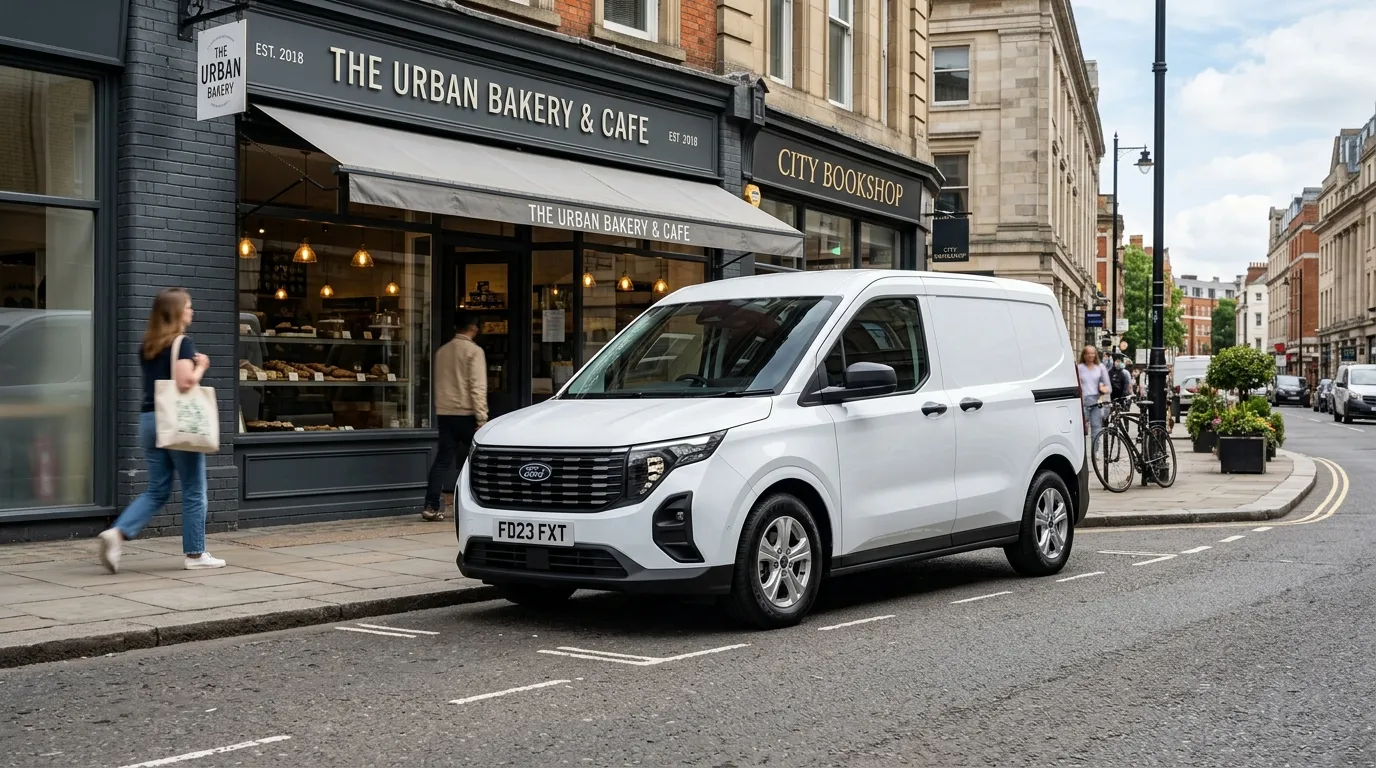 Ford Transit Courier Kombi – osobowa wersja z przeszklonymi bokami
