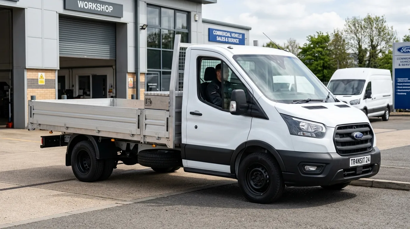 Ford Transit skrzyniowy – podwozie, zabudowy