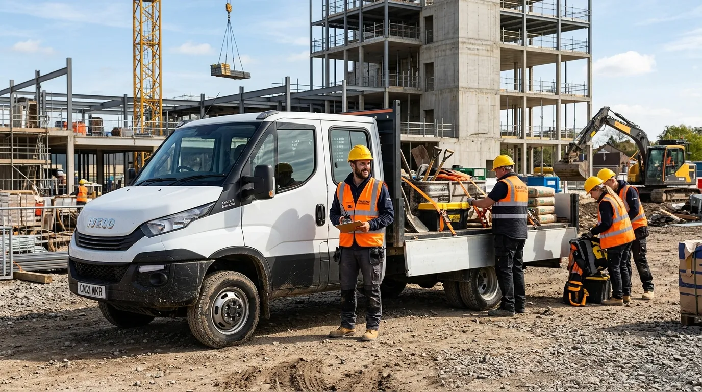 Iveco Daily brygadówka – konfiguracja, miejsca