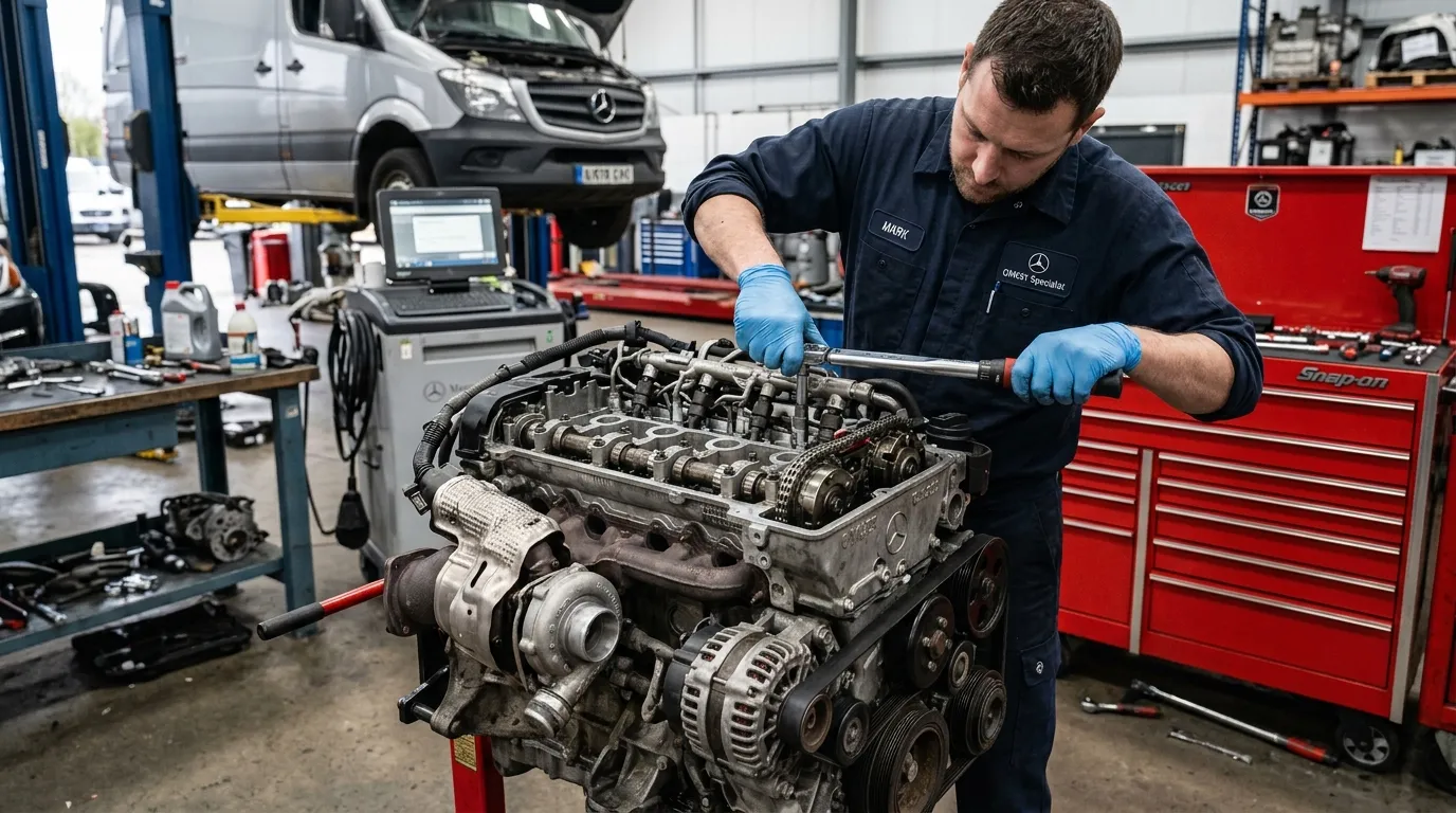 Mercedes Sprinter 2.2 CDI (OM651) – dane techniczne, usterki