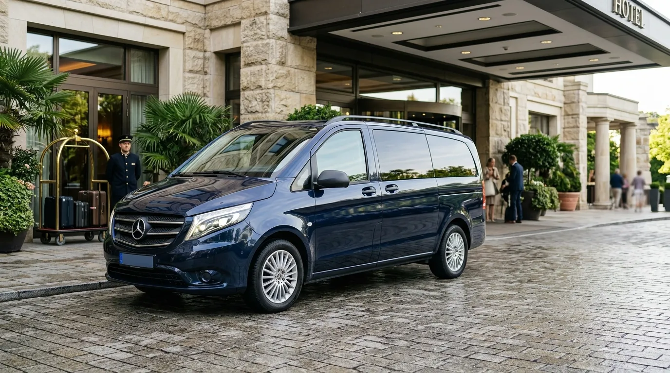 Mercedes Vito Tourer – osobowy van premium z przeszklonymi bokami