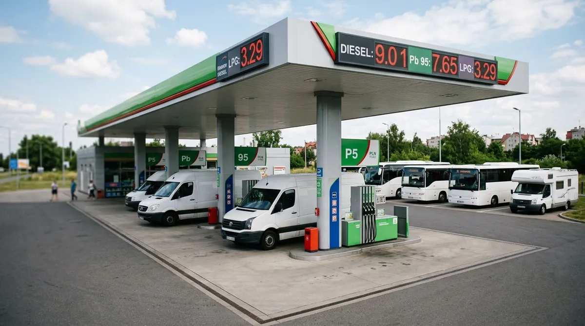 BusManiak.pl – Ceny paliw od 8 września 2026: benzyna 95, diesel i LPG – aktualne stawki