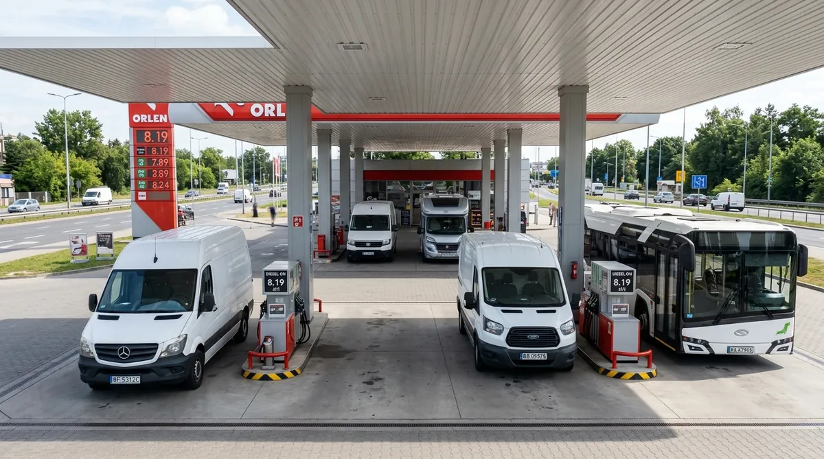 BusManiak.pl – Diesel powyżej 8 zł za litr. Od 3 sierpnia tankowanie do pełna tylko dla nielicznych
