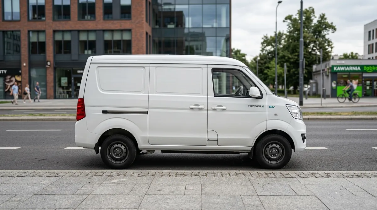BusManiak.pl – THACO wprowadza elektrycznego dostawczaka TOWNER E do logistyki miejskiej