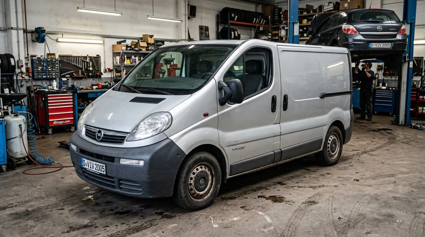 Opel Vivaro 2.5 CDTi – silnik G9U Renault