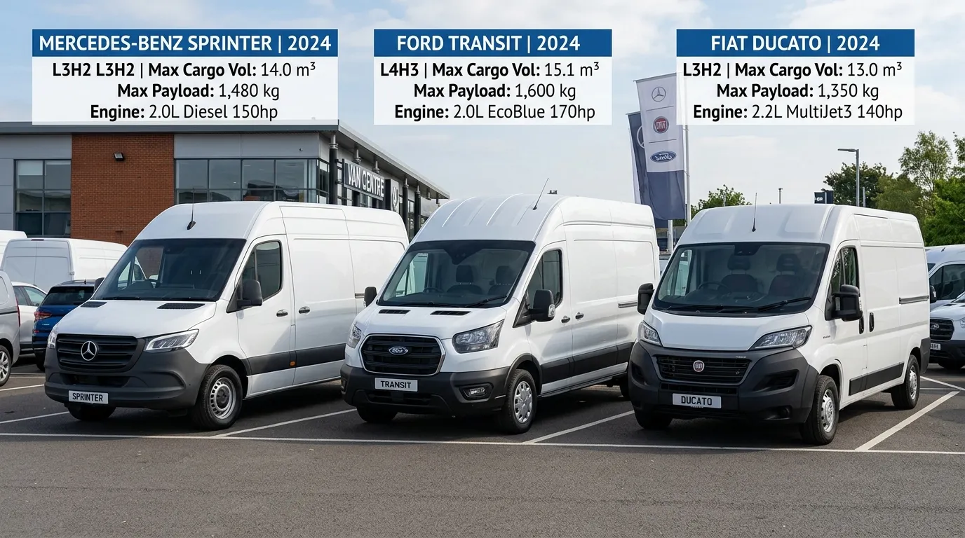 Porównania busów i vanów – face-to-face i rankingi