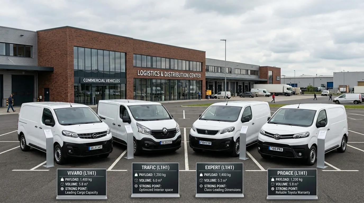 Opel Vivaro, Renault Trafic, Toyota ProAce i Peugeot Expert – porównanie średnich vanów