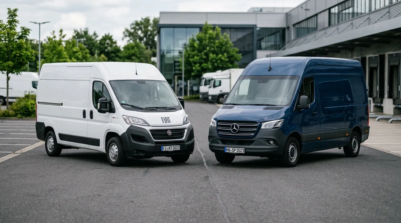 Porównywarka busów – dwa busy obok siebie