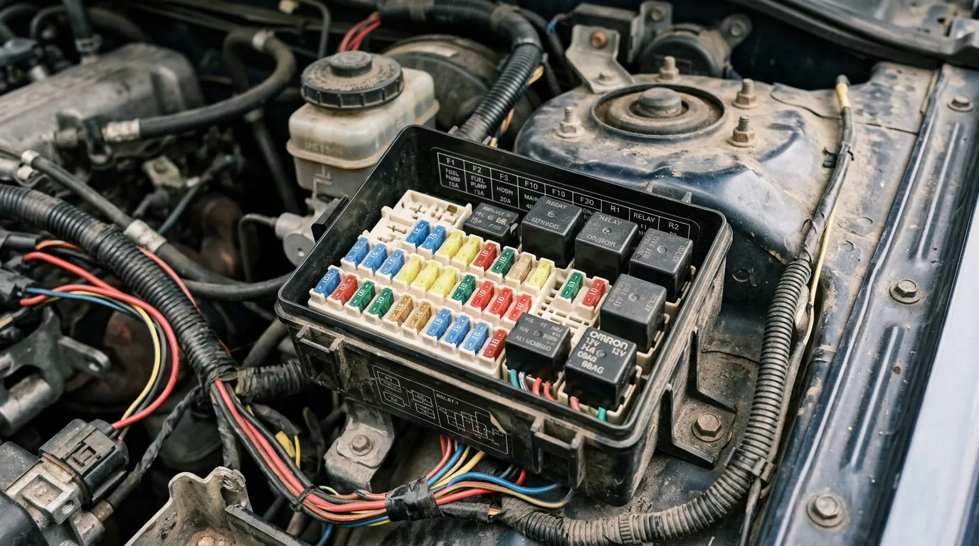 Przekaźniki Fiat Ducato – schemat, lokalizacja, opis