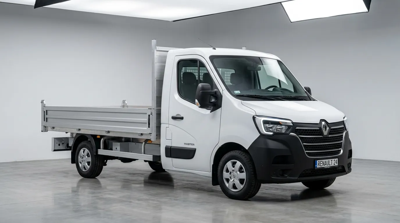 Renault Master skrzyniowy – otwarta skrzynia ładunkowa L3