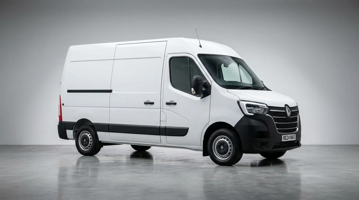 Renault Master Van L3H2 z otwartymi drzwiami bocznymi