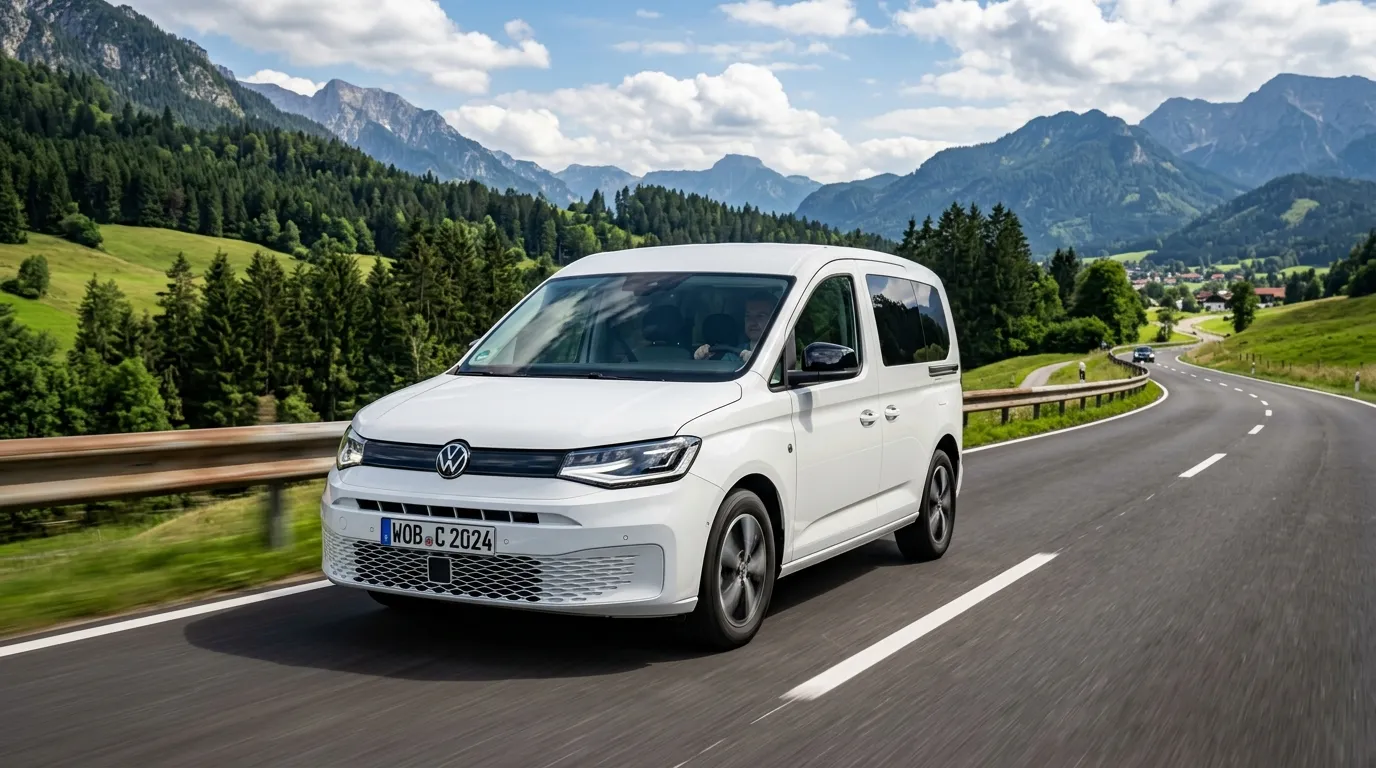 Volkswagen Caddy V na drodze