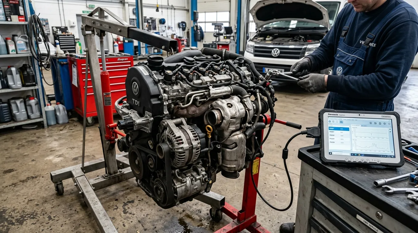 VW Crafter 2.0 TDI – dane techniczne, spalanie, usterki